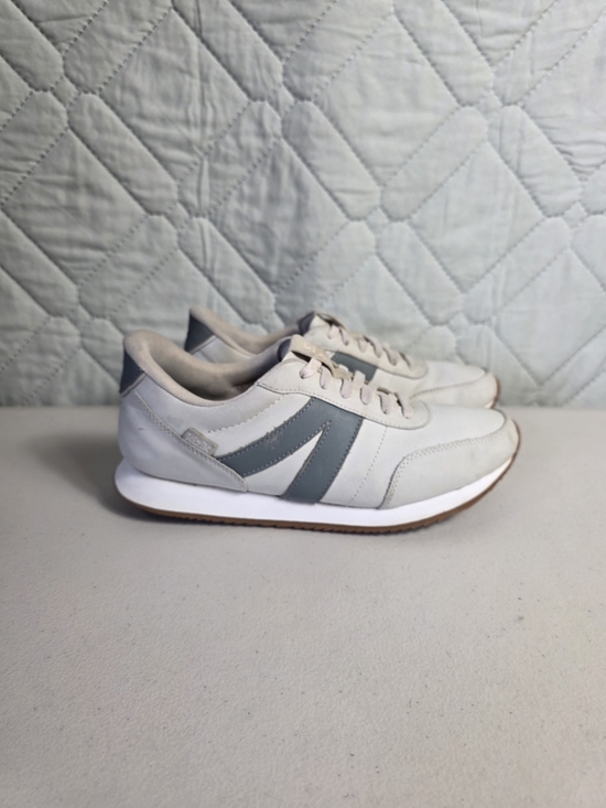 Kizik Shoes - PONY Slam Dunk Lo Women's White & Gray Sneakers